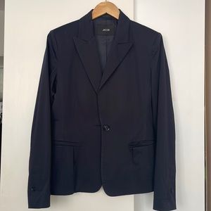 Jacob Navy Single-Breasted Jacket